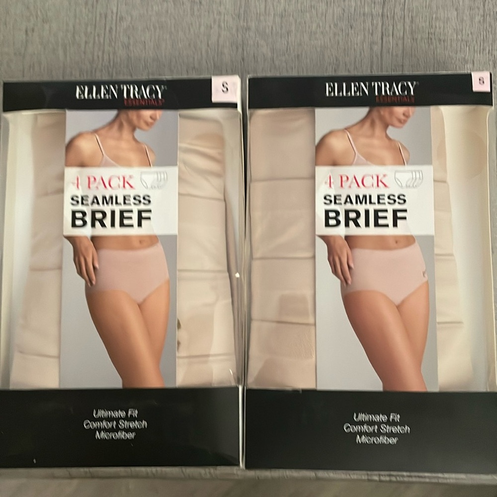 NIB Ellen Tracy Seamless Briefs